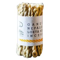 Stupa Ganesh Rope Incense (Bundle)
